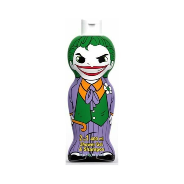 Dc Comics Joker 2in1 Αφρόλουτρο σε Gel για Μαλλιά 400ml