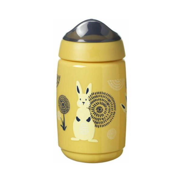 Tommee Tippee Παιδικό Ποτηράκι από Πλαστικό Κίτρινο 390ml για 12m+