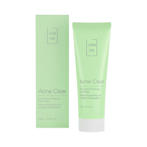Lavish Care Acne Clear Μάσκα Προσώπου για Καθαρισμό 75ml