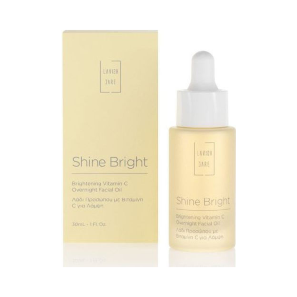 Lavish Care Shine Bright Λάδι Προσώπου για Αντιγήρανση,Ενυδάτωση & Λάμψη 30ml