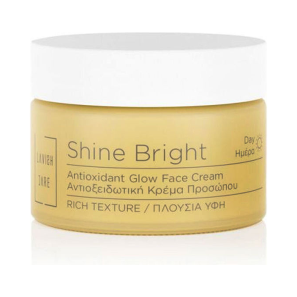 Lavish Care Shine Bright Rich Κρέμα Λαιμού Ημέρας για Ενυδάτωση & Λάμψη 50ml - Image 2