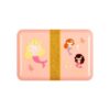 A Little Lovely Company Mermaids Πλαστικό Παιδικό Δοχείο Φαγητού 0.85lt Ροζ SBMEPI31 Μ18 x Π12 x Υ6εκ.