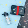 A Little Lovely Company Πλαστικό Παγούρι με Καλαμάκι Space DBSPBU08 450ml - Image 4