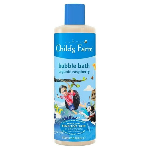 Childs Farm Βιολογικό Παιδικό Αφρόλουτρο Bubble Bath με Βατόμουρο σε Μορφή Gel 500ml