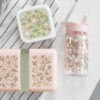 A Little Lovely Company Πλαστικό Παγούρι με Καλαμάκι Blossoms Pink DBBLPI46 450ml - Image 3