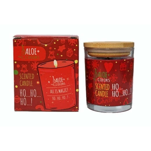 Aloe Colors Soy Candle Ho Ho Ho