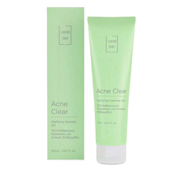 Lavish Care Gel κατά της Ακμής Acne Clear για Λιπαρές Επιδερμίδες 150ml
