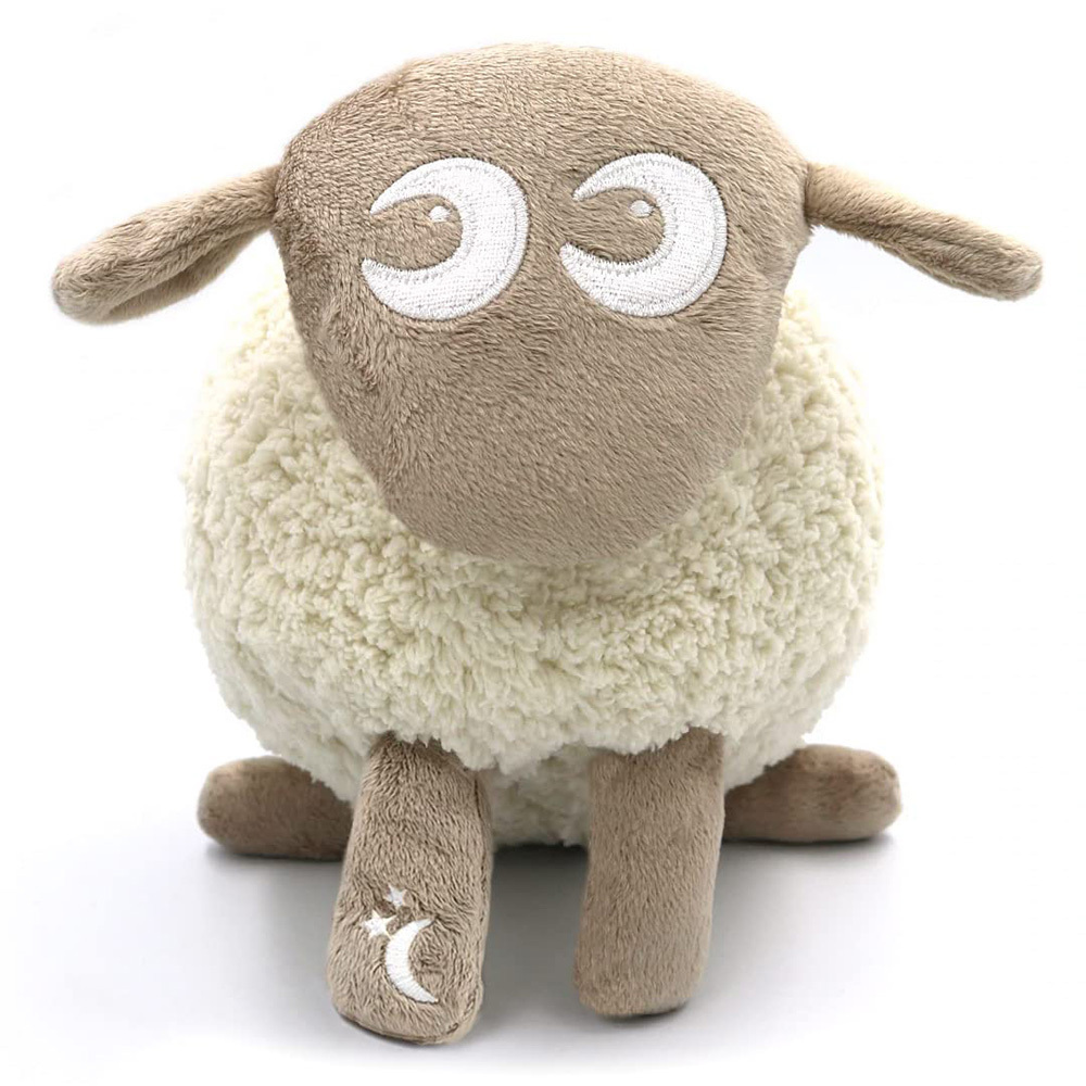 ProBaby Ewan Sheep Deluxe Beige από Ύφασμα με Λευκούς Ήχους για Νεογέννητα