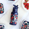A Little Lovely Company Ανοξείδωτο Παγούρι Θερμός με Καλαμάκι Strawberries Πολύχρωμο DBSSST69 350ml - Image 3