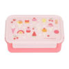 A Little Lovely Company Ice-cream Πλαστικό Παιδικό Δοχείο Φαγητού 0.85lt Ροζ 18 x 12 x 6εκ. SBICPI56