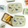 A Little Lovely Company Dinosaurs Πλαστικό Παιδικό Δοχείο Φαγητού Μπεζ SBDIGR58 Μ22 x Π14.5 x Υ7εκ. - Image 3