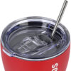 Estia Coffee Mug Save The Aegean Ποτήρι Θερμός Ανοξείδωτο BPA Free Κόκκινο 350ml με Καλαμάκι 00-13264 - Image 3