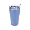 Estia Coffee Mug Save The Aegean Ανακυκλώσιμο Ποτήρι Θερμός Ανοξείδωτο BPA Free Denim Blue 500ml με Καλαμάκι 01-23188 - Image 2