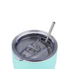 Estia Coffee Mug Save The Aegean Ανακυκλώσιμο Ποτήρι Θερμός Ανοξείδωτο BPA Free Bermuda Green 500ml με Καλαμάκι 01-23171 - Image 4