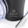 Estia Coffee Mug Save The Aegean Ποτήρι Θερμός Ανοξείδωτο Midnight Black Estia 500ml με Καλαμάκι 01-23122 - Image 3