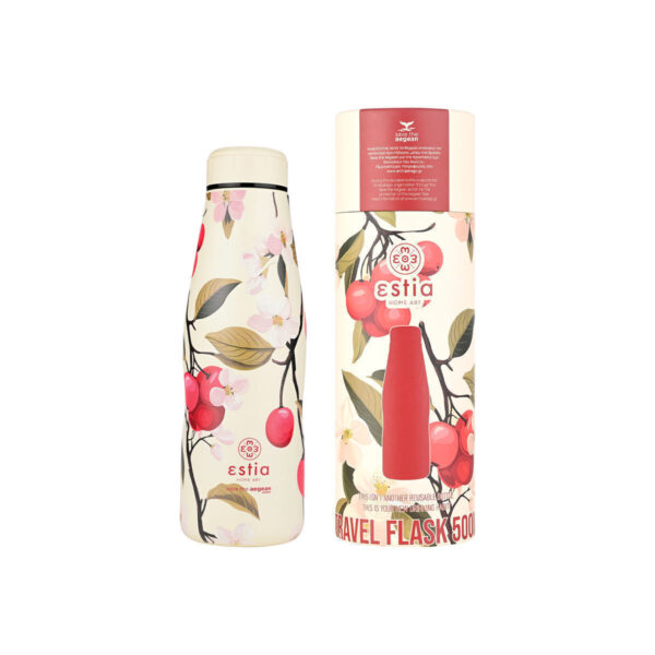 Estia Save the Aegean Μπουκάλι Θερμός Ανοξείδωτο SAKURA WHISPER 500ml