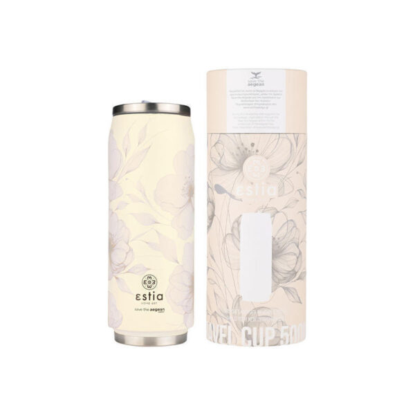 Estia Travel Cup Save the Aegean Ποτήρι Θερμός  TERRA SERENITY 500ml