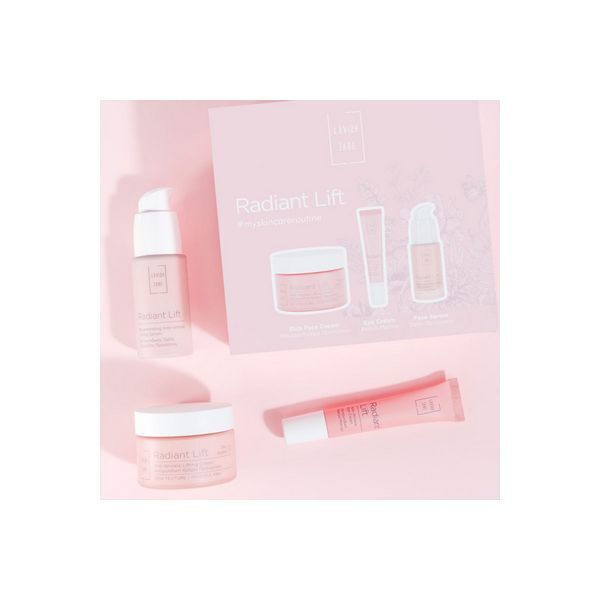 Lavish Care Skin Care Essentials Triplet Radiant Lift Περιέχει Anti-wrinkle Lifting Rich Cream 50ml Anti-wrinkle Eye Cream 15ml & Regenerating Lifting Serum 30ml