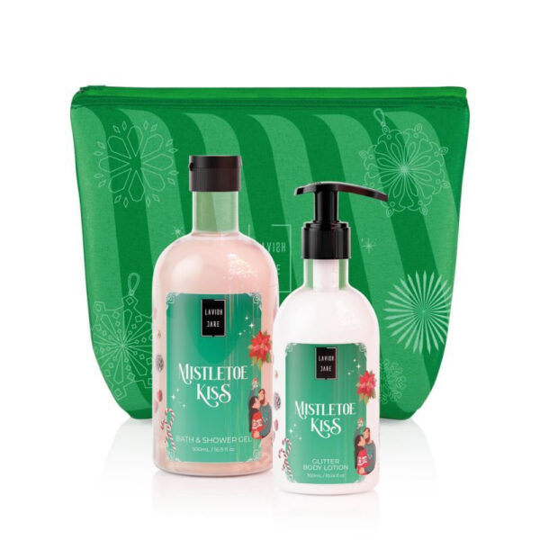 Lavish Care Mistletoe Kiss Σετ Περιποίησης για Καθαρισμό Σώματος & Ενυδάτωση 3τμχ