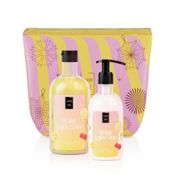 Lavish Care Merry Lemon Tart Σετ Περιποίησης για Καθαρισμό Σώματος & Ενυδάτωση 3τμχ