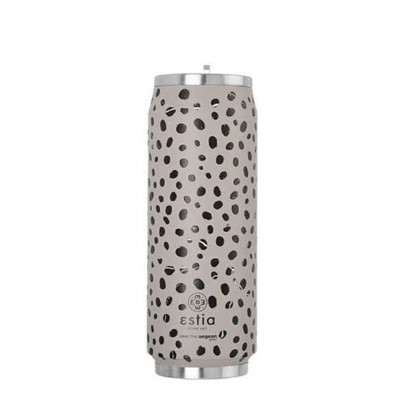 Estia Travel Cup Save the Aegean Ποτήρι Θερμός Ανοξείδωτο BPA Free Καφέ 500ml - Image 2