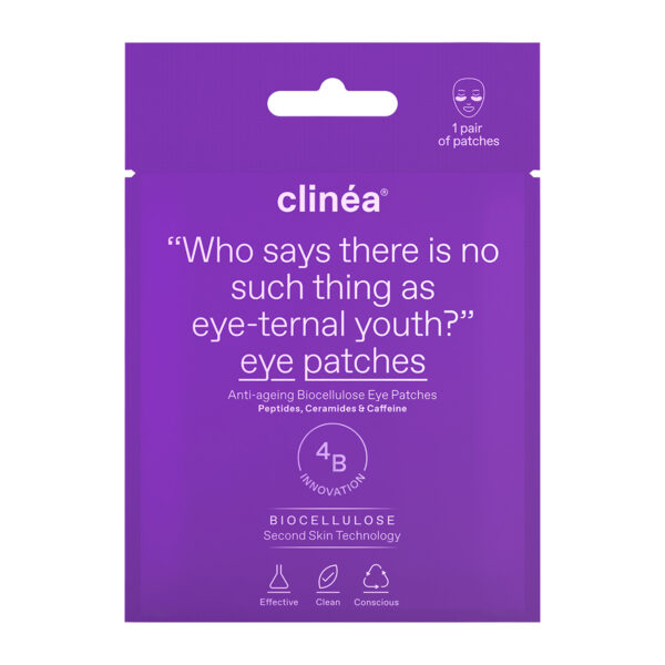Clinea Anti-ageing Biocellulose Eye Patches Αντιγήρανση 1 Ζευγάρι