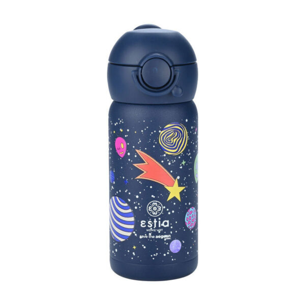 Estia Wonder Bottle Save the Aegean Παιδικό Παγούρι Θερμός Ανοξείδωτο Cosmic Voyagers 350ml