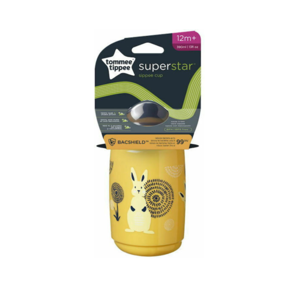 Tommee Tippee Παιδικό Ποτηράκι από Πλαστικό Κίτρινο 390ml για 12m+ - Image 3