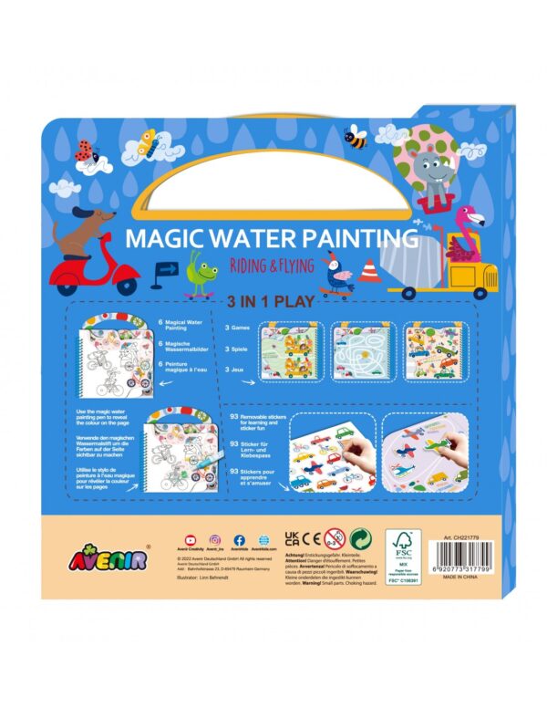 Avenir Ζωγραφική Magic Water Riding για Παιδιά 3+ Ετών 60818