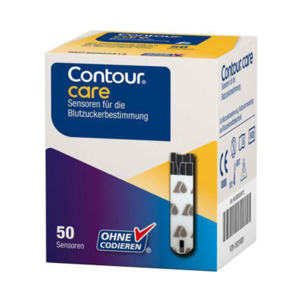 Ascensia Contour Care Ταινίες Μέτρησης Σακχάρου 50τμχ