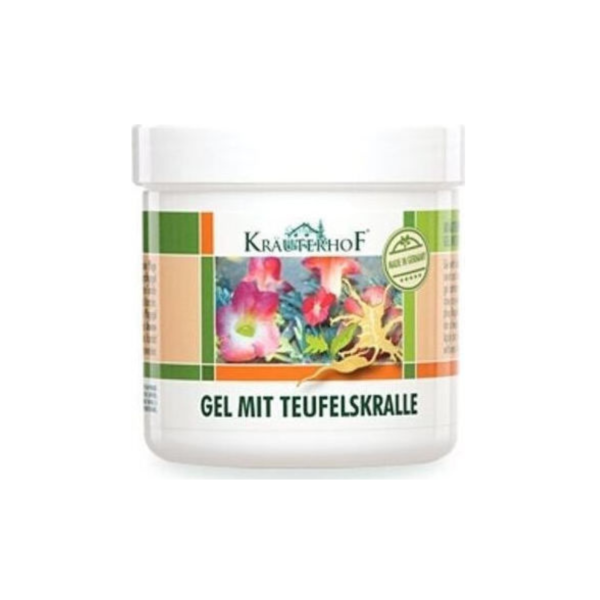 Krauterhof Devil's Claw Gel 8.5oz για Μυϊκούς Πόνους & Αρθρώσεις 500ml