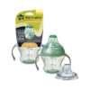 Tommee Tippee Transition Cup Εκπαιδευτικό Μπιμπερό Πλαστικό με Λαβές Πράσινο 4m+ 150ml