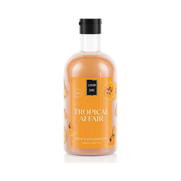 Lavish Care Tropical Affair Αφρόλουτρο σε Gel Papaya 500ml