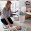 Tommee Tippee Κάδος Απόρριψης Πανών Twist and Click Pink - Image 6