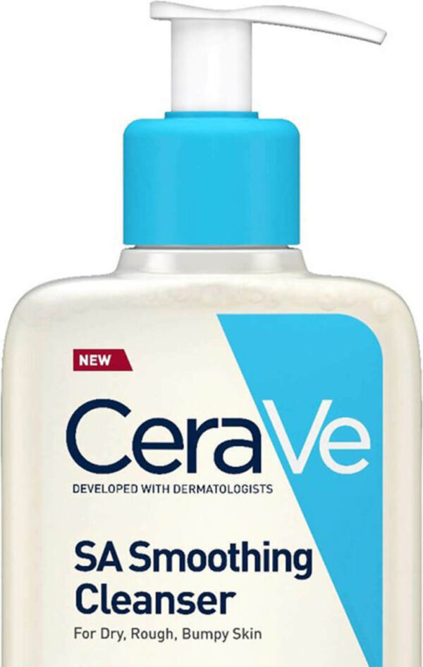 CeraVe Gel Καθαρισμού SA Smoothing για Ξηρές Επιδερμίδες 236ml - Image 2