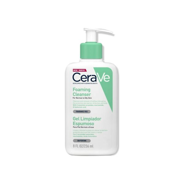 CeraVe Foaming Gel Normal To Oily Cleanser 236ml