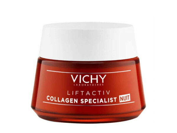 Vichy Liftactiv Collagen Specialist Αντιγηραντική & Συσφικτική Κρέμα Προσώπου Νυκτός 50ml