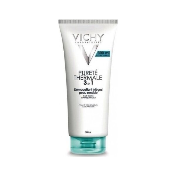 Vichy Γαλάκτωμα Ντεμακιγιάζ Purete Thermale 3 in 1 One Step Cleanser για Ευαίσθητες Επιδερμίδες 300ml