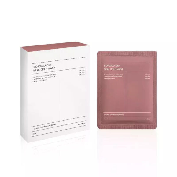 Biodance Bio-collagen Real Deep Μάσκα Προσώπου για Ενυδάτωση / Θρέψη / Αντιγήρανση 4τμχ 34gr