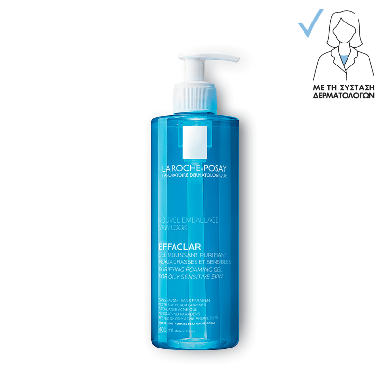 La Roche Posay Gel κατά της Ακμής Effaclar Purifying Foaming για Λιπαρές Επιδερμίδες 400ml