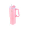 Estia Straw Tumbler XL Save The Aegean Ποτήρι Θερμός BPA Free 900ml Blossom Rose με Καλαμάκι 01-28688 - Image 3