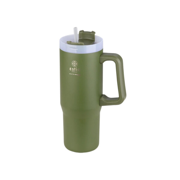 Estia Straw Tumbler XL Save The Aegean Ποτήρι Θερμός BPA Free 900ml Forest Spirit με Καλαμάκι 01-28633 - Image 4