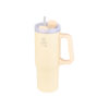 Estia Straw Tumbler XL Save The Aegean Ποτήρι Θερμός BPA Free 900ml Lily white με Καλαμάκι 01-28671 - Image 3