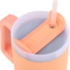 Estia Straw Tumbler XL Save The Aegean Ποτήρι Θερμός BPA Free 900ml Peach fuzz με Καλαμάκι 01-28626 - Image 4