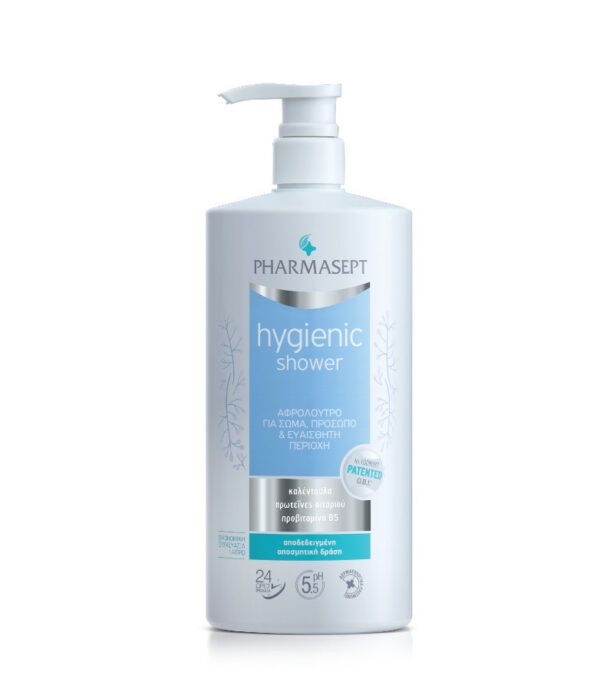 Pharmasept Tol Velvet Hygienic Calendula Αφρόλουτρο για Πρόσωπο. Σώμα & Ευαίσθητη Περιοχή με Ήπια Αντισηπτική Δράση (με Αντλία) 1000ml