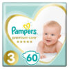 Pampers Πάνες με Αυτοκόλλητο Premium Care No. 3 για 6-10kg 60τμχ - Image 2