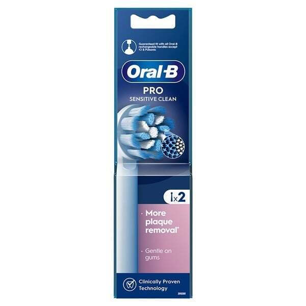 Oral-B Sensitive Clean Ανταλλακτικές Κεφαλές για Ηλεκτρική Οδοντόβουρτσα 2τμχ - Image 2
