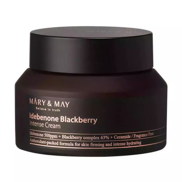 Mary & May Idebenone & Blackberry Κρέμα Προσώπου για Ενυδάτωση, Αντιγήρανση & Σύσφιξη 70ml