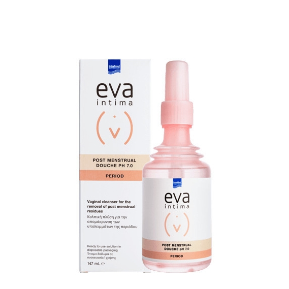 InterMed Eva Intima Period Post Menstrual Douche Υγρό Καθαρισμού με Αλόη 147ml