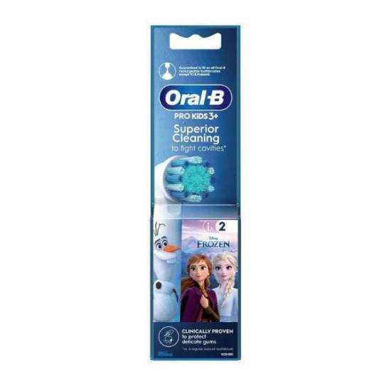 Oral-B Superior Cleaning Frozen Ανταλλακτικές Κεφαλές Ηλεκτρικής Οδοντόβουρτσας για 3+ Χρονών 2τμχ